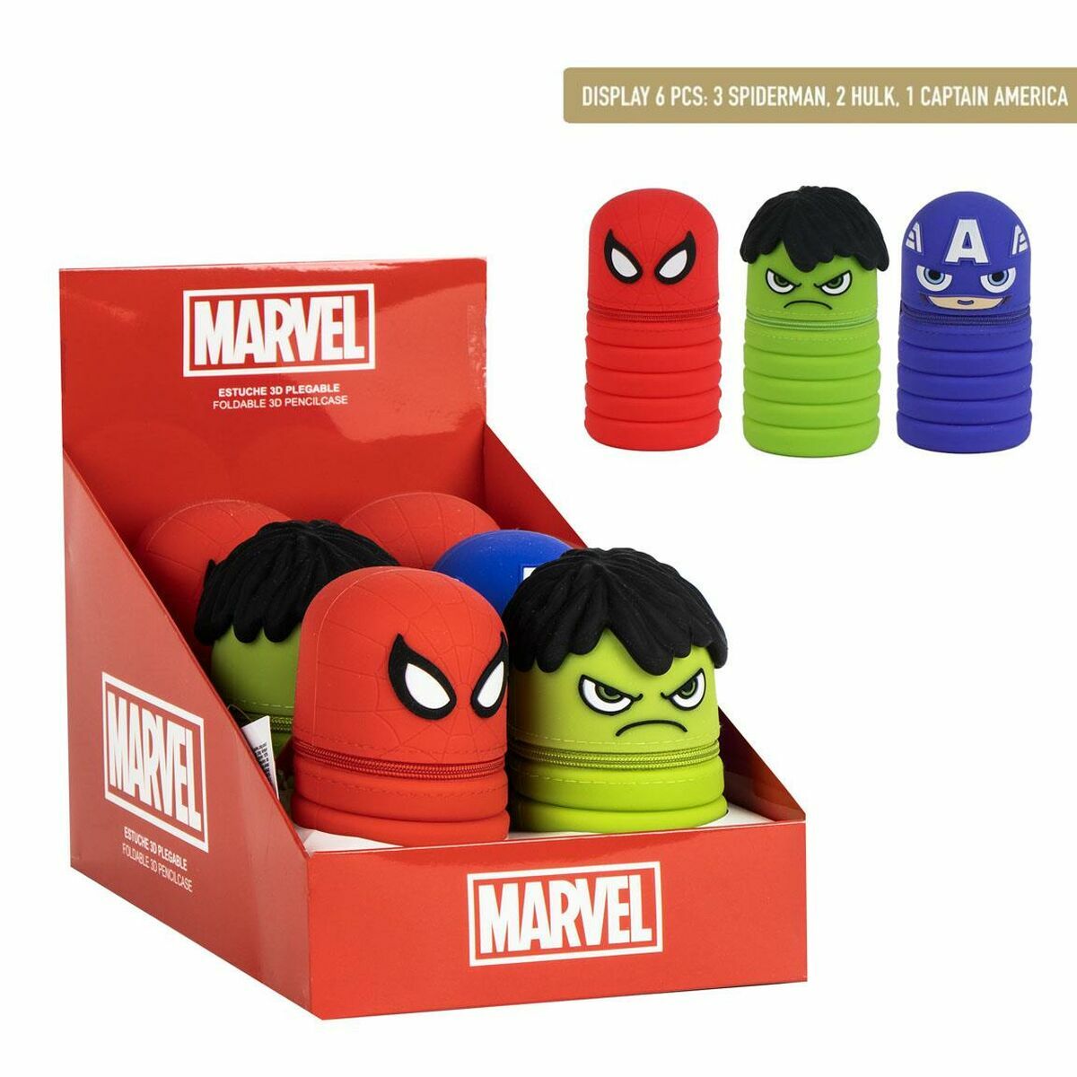 Geantă Universală The Avengers Roșu - Birou și papetărie, Material școlar și educațional