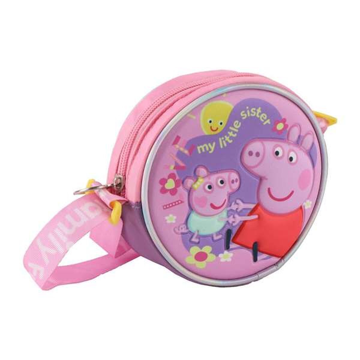 Geantă Bandulieră Peppa Pig Roz 13 x 13 x 4 cm - Bagaje, Genți de mână