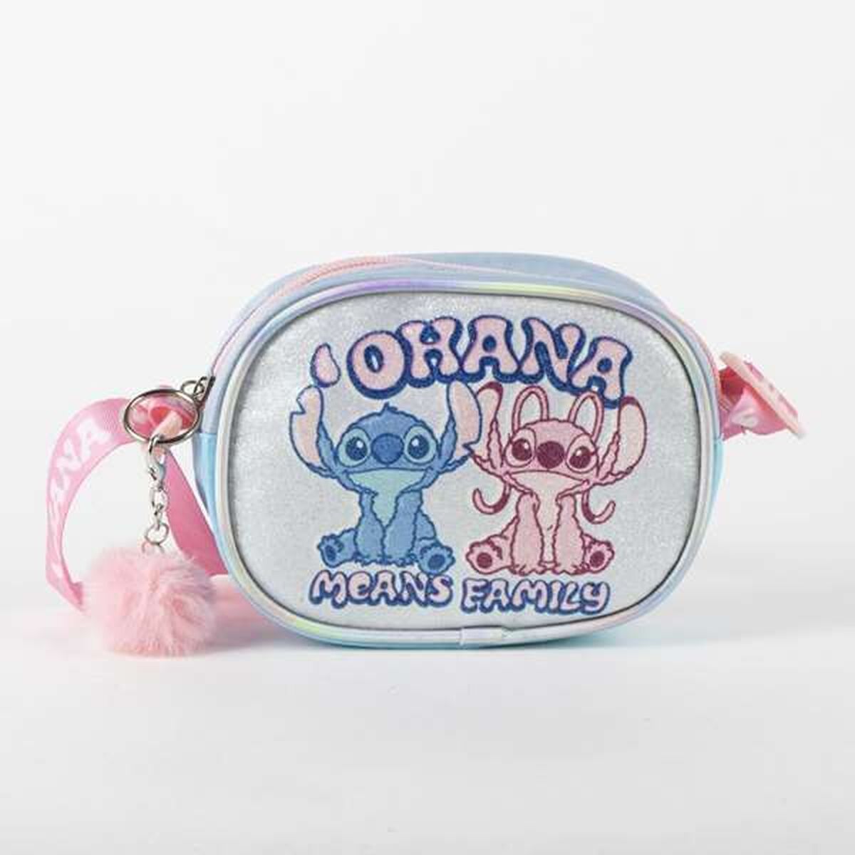 Geantă Bandulieră Stitch Albastru 14,5 x 10,5 x 4 cm - Bagaje, Genți de mână