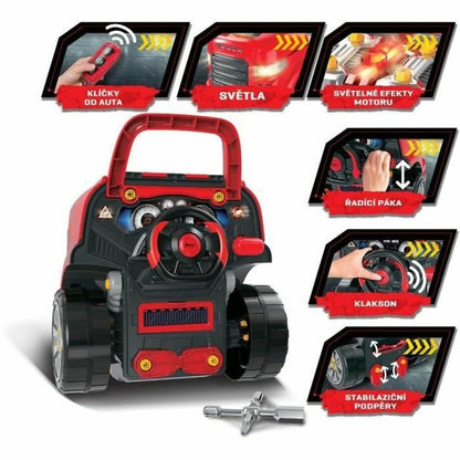 Set deunelte pentru copii Buddy Toys 47 x 40 x 39 cm Atelier mobil 61 Piese - Jucarii si jocuri, Imitații de jocuri