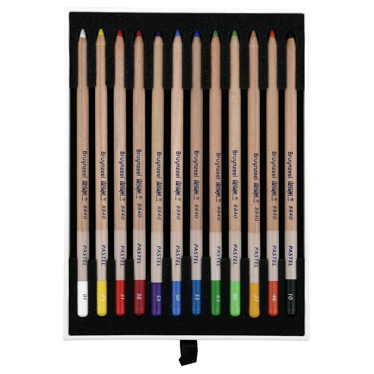 Creion pastel Bruynzeel Design Carcasă 12 Piese Multicolor - Birou și papetărie, Arte și Meserii