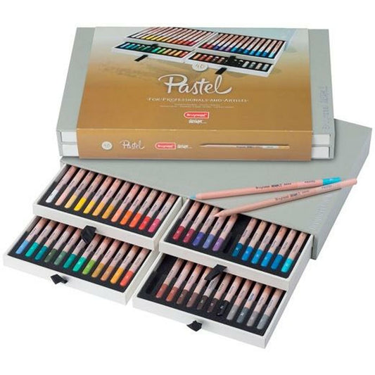 Creion pastel Bruynzeel Design 48 Piese Carcasă Multicolor - Birou și papetărie, Arte și Meserii