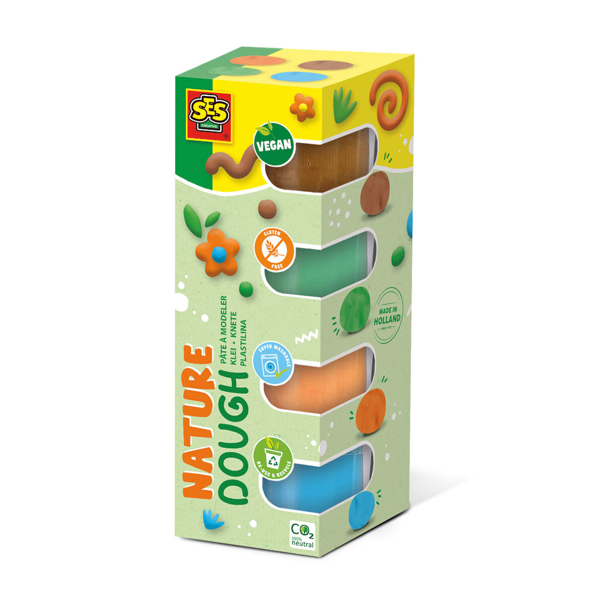 Joc de Plastilină SES Creative Multicolor - Jucarii si jocuri, Activități creative