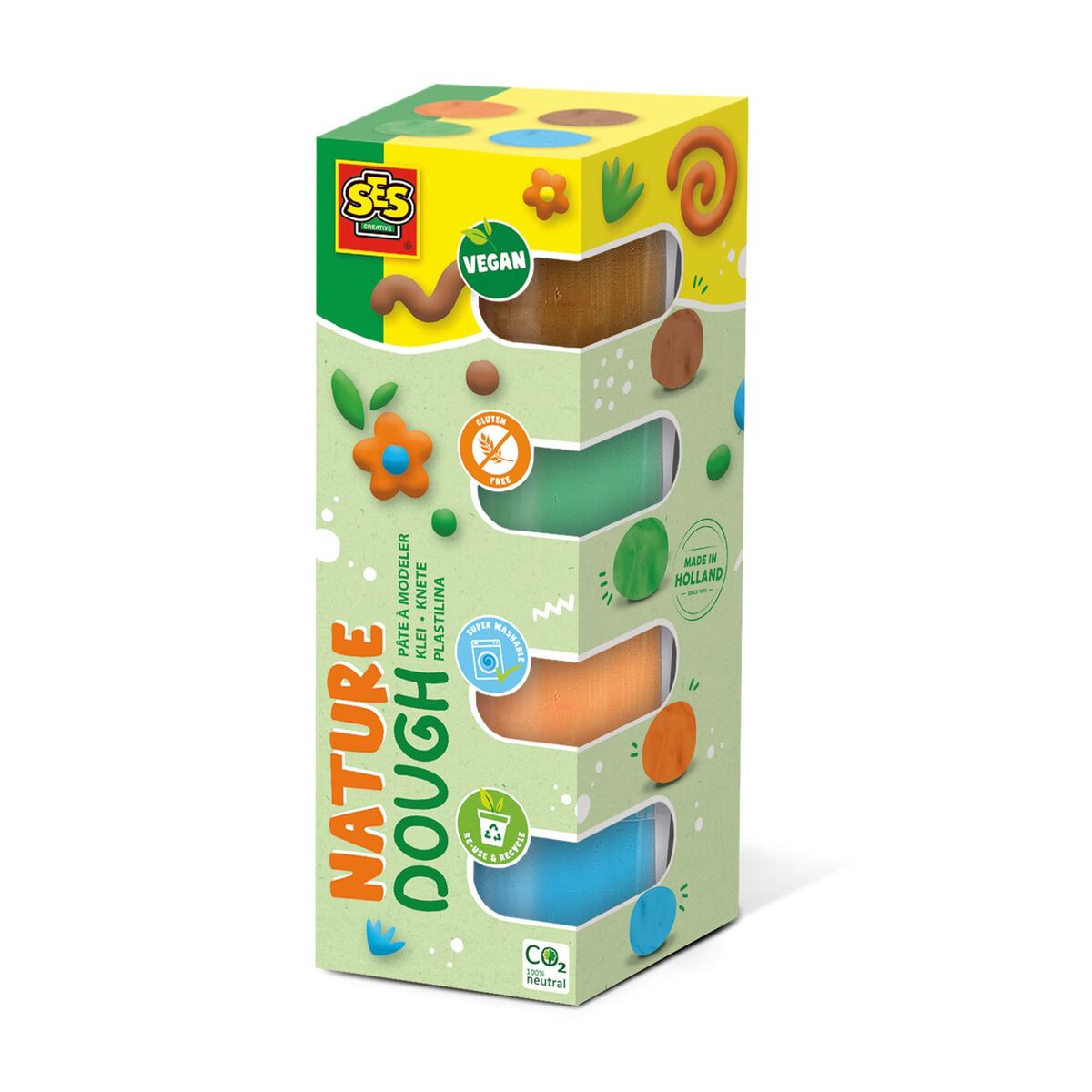 Joc de Plastilină SES Creative Multicolor - Jucarii si jocuri, Activități creative