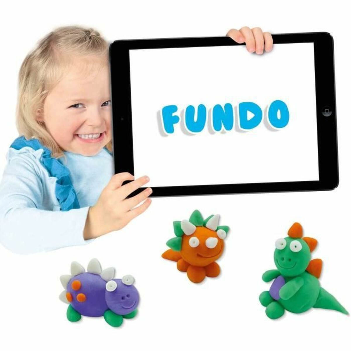 Joc de Plastilină SES Creative (6 Piese) (4 Unități) - Jucarii si jocuri, Activități creative
