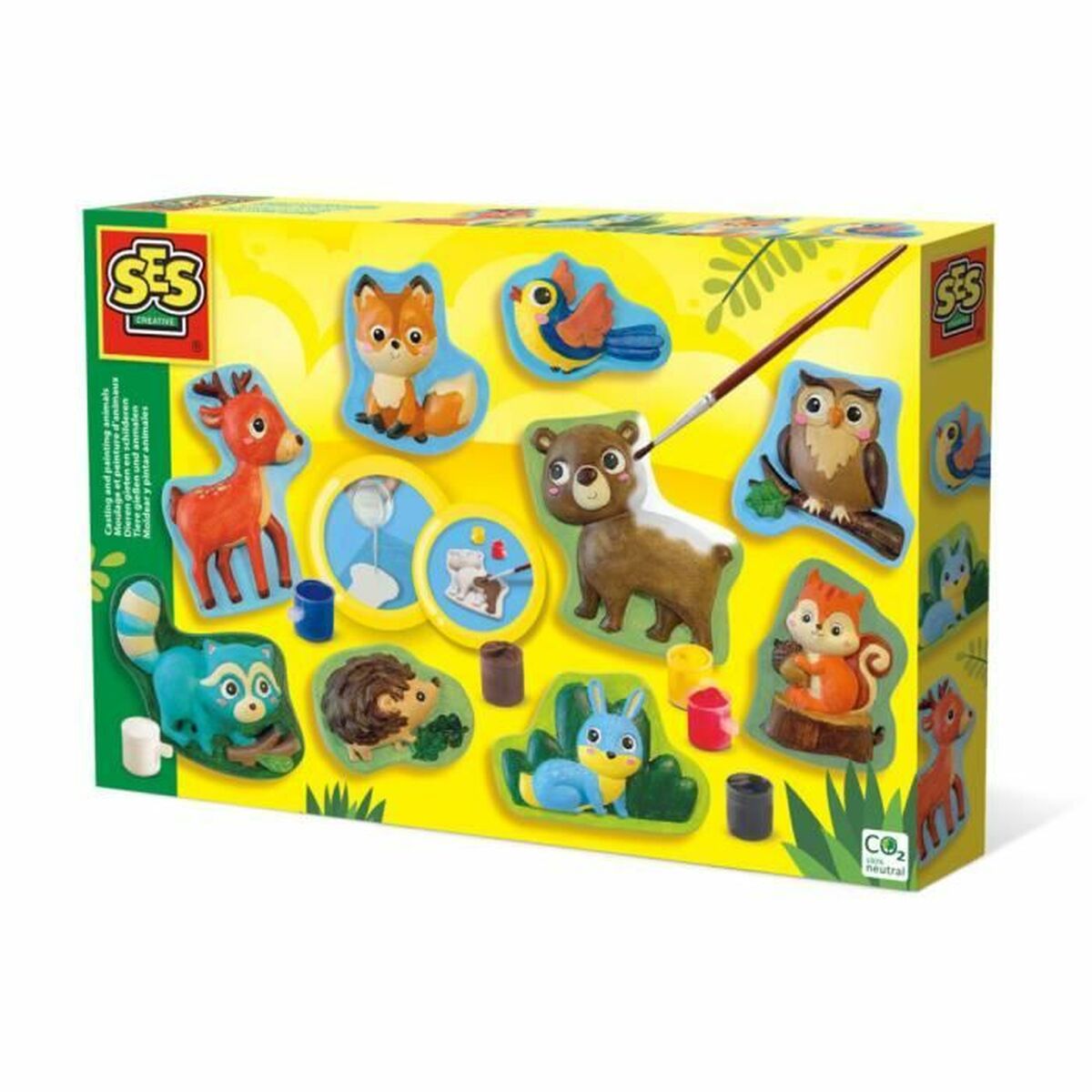 Set pentru desen SES Creative Forest animals - Birou și papetărie, Arte și Meserii