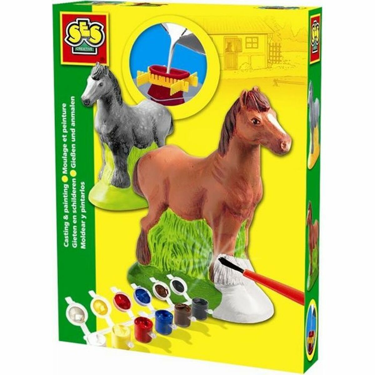 Set pentru desen SES Creative Horse - Birou și papetărie, Arte și Meserii