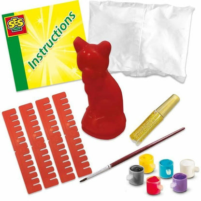 Set pentru desen SES Creative Cat - Birou și papetărie, Arte și Meserii