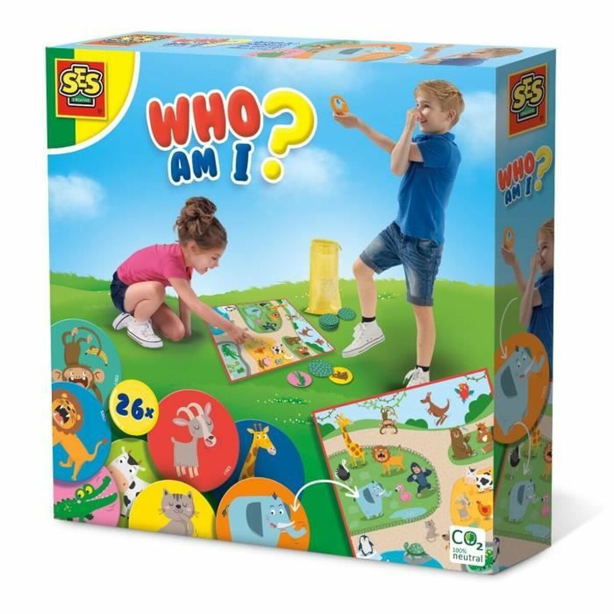 Joc Educativ SES Creative Who am I? - Jucarii si jocuri, Jocuri și accesorii