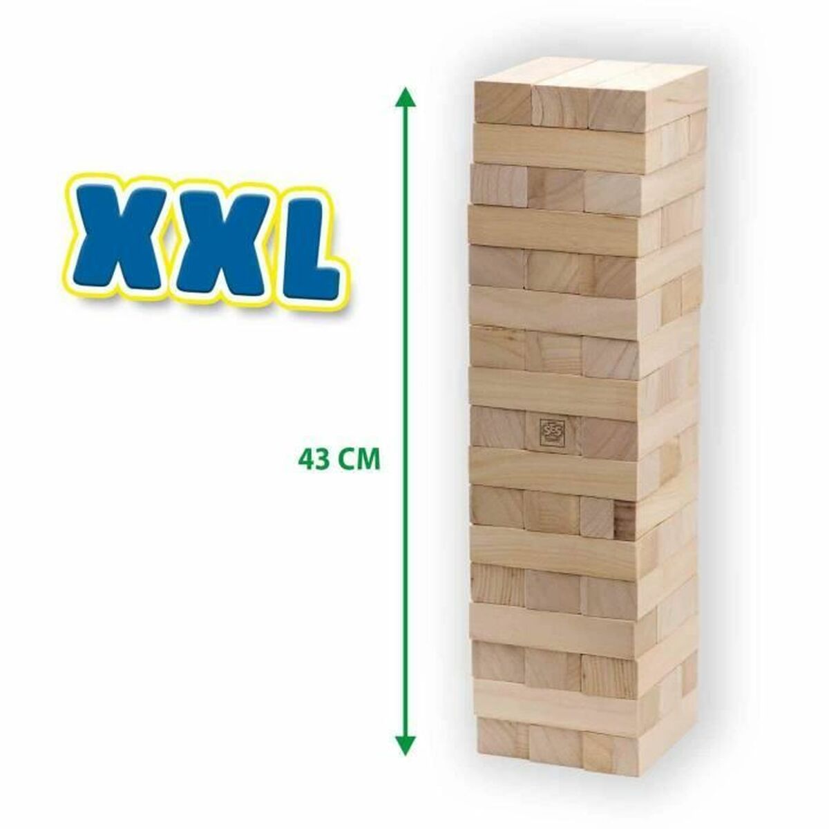 Joc de Îndemânare SES Creative XXL Tumbling Tower - Jucarii si jocuri, În aer liber și sport