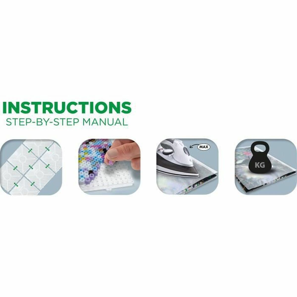 Mozaic SES Creative Beedz Art - Buda 7000 (FR) - Jucarii si jocuri, Activități creative