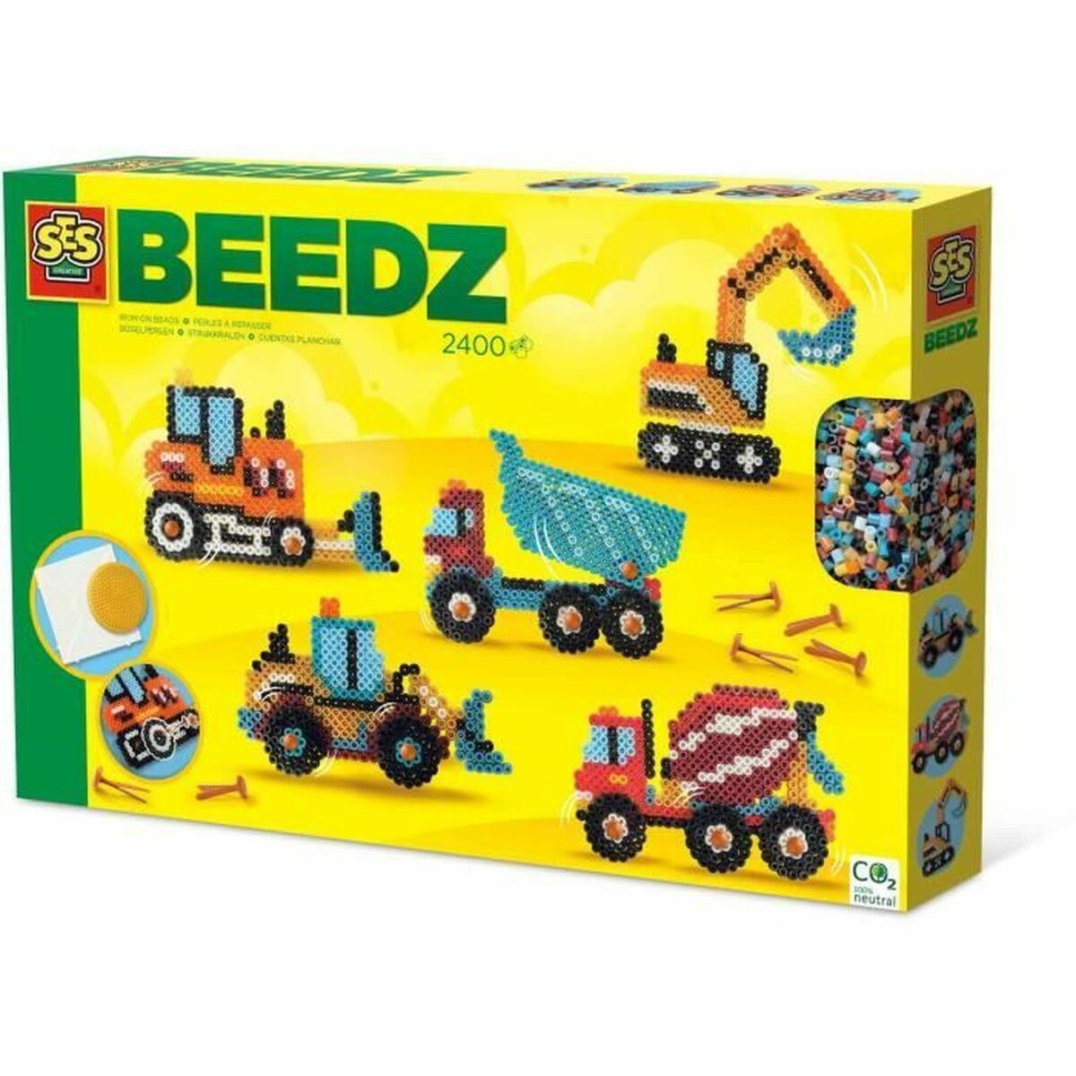 Mozaic SES Creative 06206 - Jucarii si jocuri, Activități creative