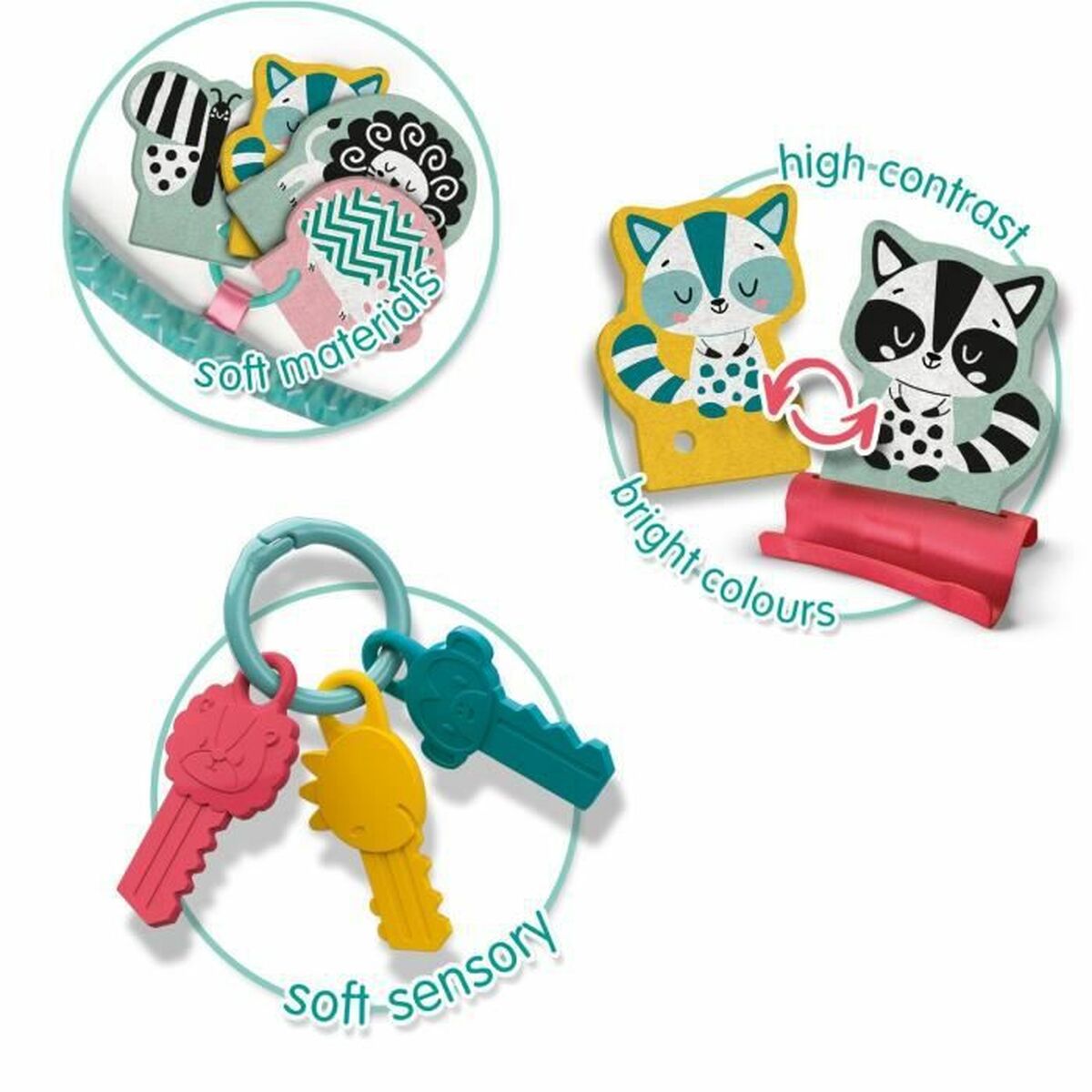 Centru de activităţi SES Creative Aro de actividades sensoriales - Bebelus, Jucăriile copilăriei timpurii