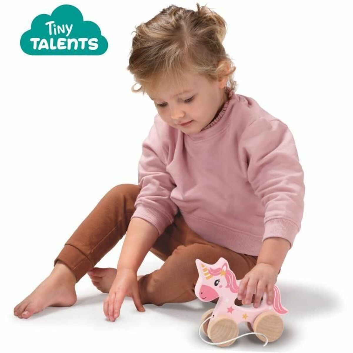 Figura îmbinată SES Creative Unicornio de madera 2 en 1 Unicorn - Jucarii si jocuri, Păpuși și figurine