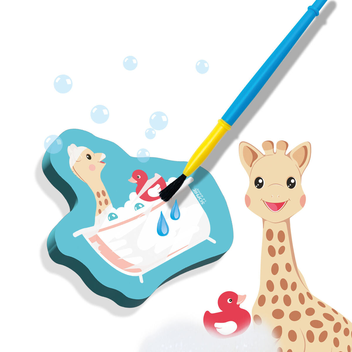 Jucării pentru Baie SES Creative Sophie La Girafe Colorează cu apă - Acasă și bucătărie, Baie