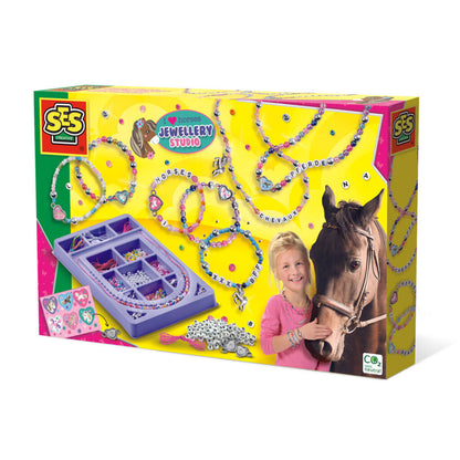 Set de Lucru Manual SES Creative I Love Horses - Jucarii si jocuri, Activități creative