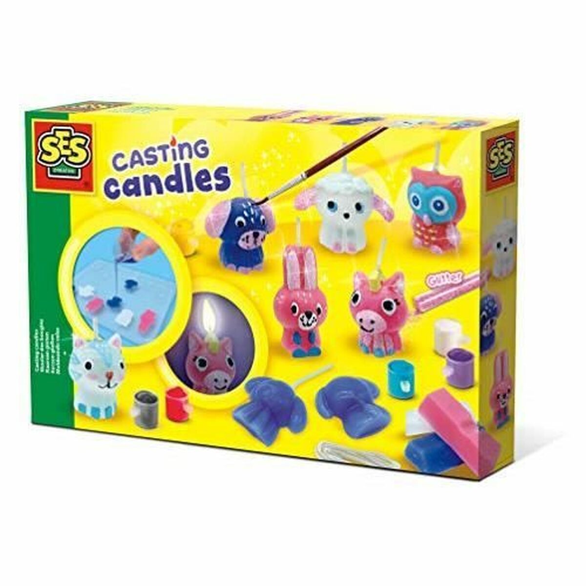 Set pentru desen SES Creative Casting Candles - Birou și papetărie, Arte și Meserii