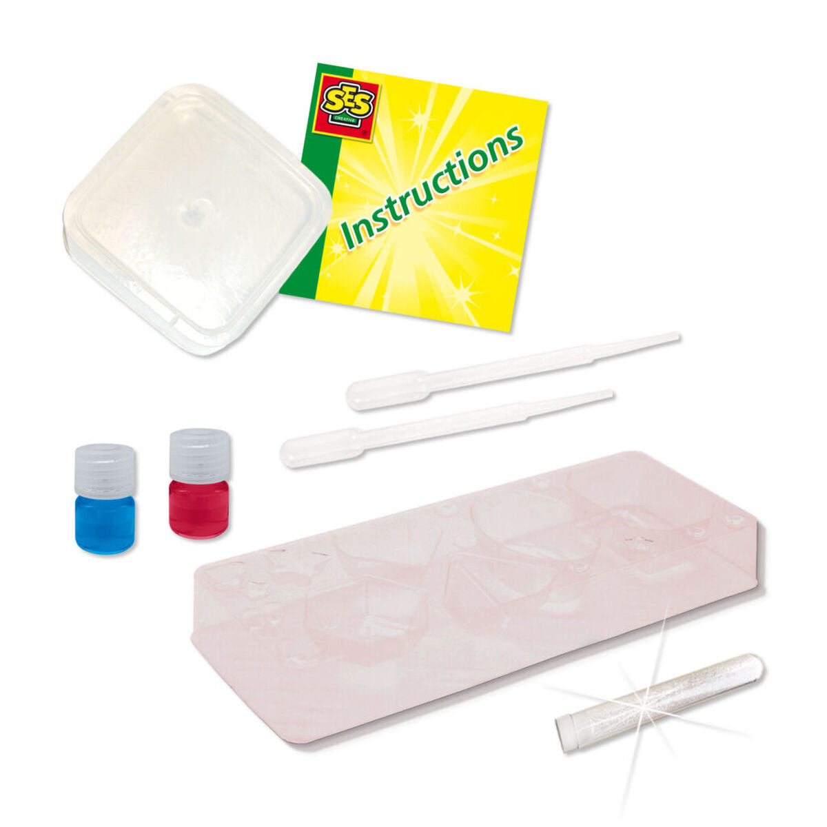 Joc de știință SES Creative Galaxy Soap Set de săpunuri - Jucarii si jocuri, Învățare și educație