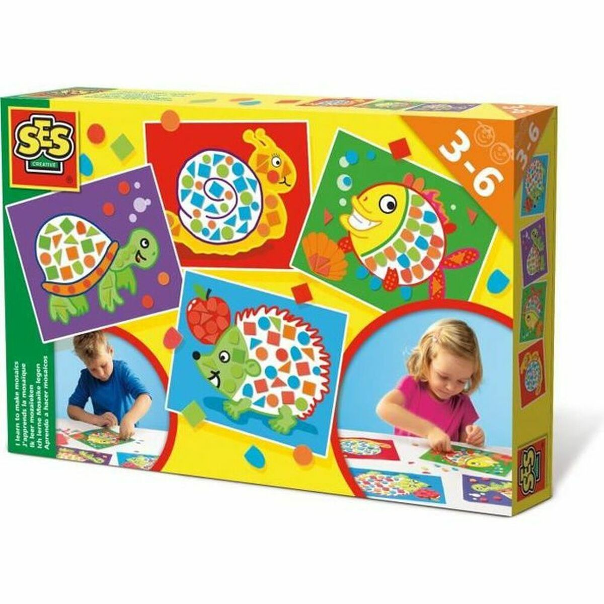 Joc Educativ SES Creative 14827 - Jucarii si jocuri, Jocuri și accesorii
