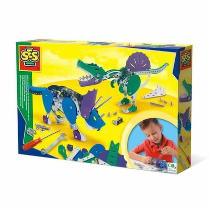 Playset SES Creative triceratops and spinosaurus - Jucarii si jocuri, Păpuși și figurine