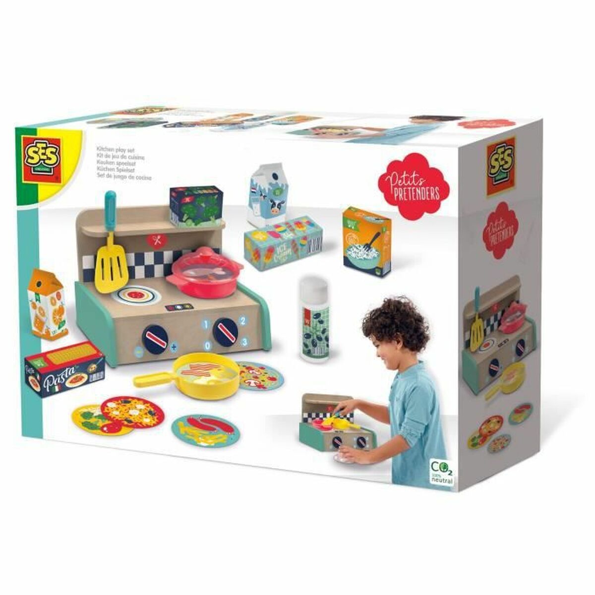 Set de Alimente de Jucărie SES Creative - Jucarii si jocuri, Imitații de jocuri