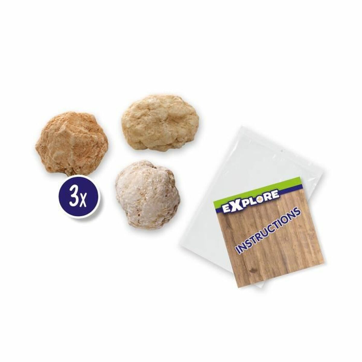 Joc de Masă SES Creative Explore Geodes (FR) - Jucarii si jocuri, Jocuri și accesorii