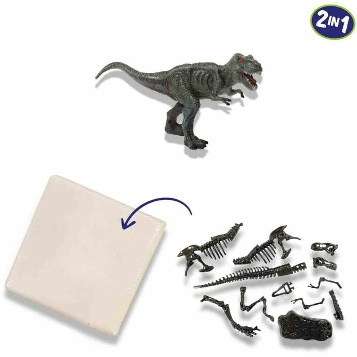 Joc de Excavare SES Creative T-rex - Jucarii si jocuri, Învățare și educație