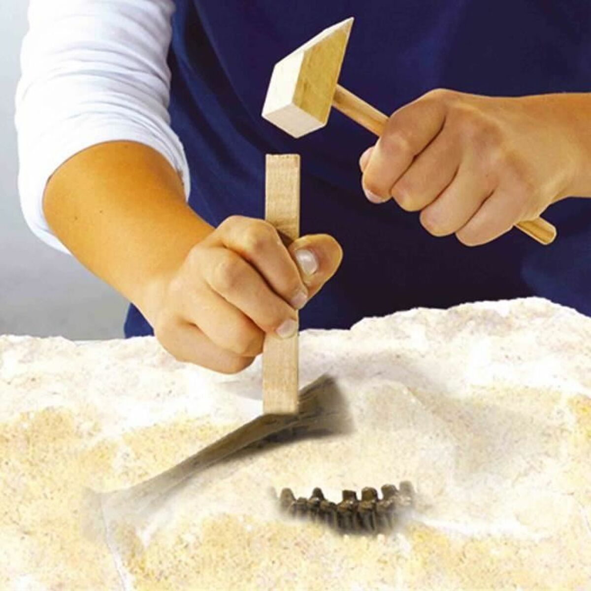Joc de Excavare SES Creative T-rex - Jucarii si jocuri, Învățare și educație