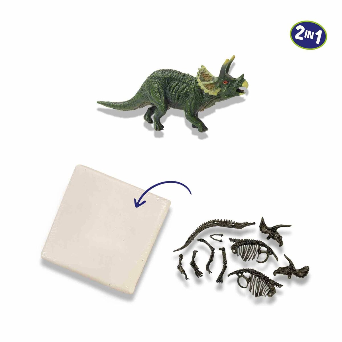 Joc de Excavare SES Creative Triceratops - Jucarii si jocuri, Învățare și educație
