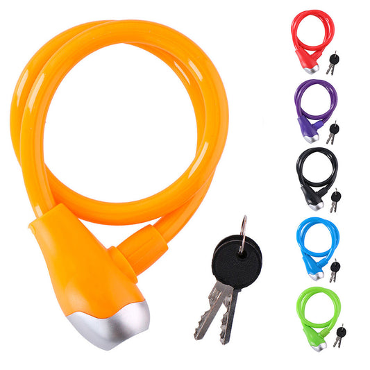 Cablu cu lacăt Dunlop Ø 12 mm 65 cm - Sport și în aer liber, Ciclism