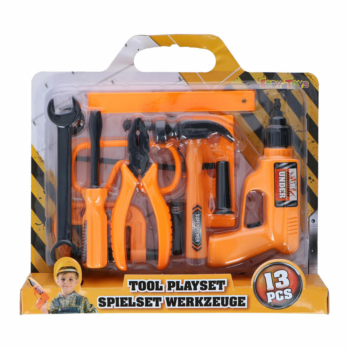 Unelte jucării Eddy Toys 13 Piese - Jucarii si jocuri, Imitații de jocuri