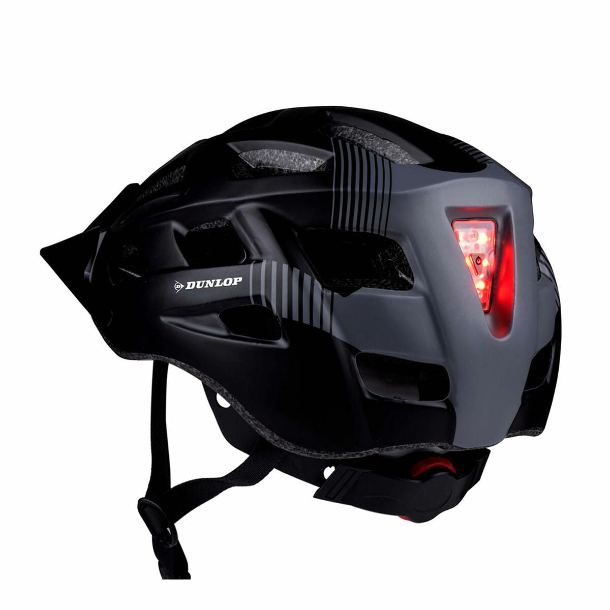 Cască de Ciclism pentru Adulți Dunlop Negru Gri L 58-61 cm - Sport și în aer liber, Ciclism