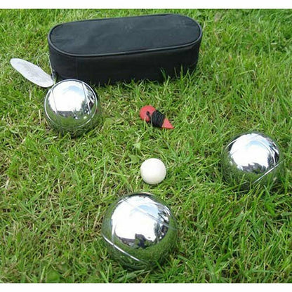 Set cu bile joc Petanque Dimatel Geantă de transport Metal 5 Piese (8 x 23 x 6,5 cm) - Jucarii si jocuri, În aer liber și sport