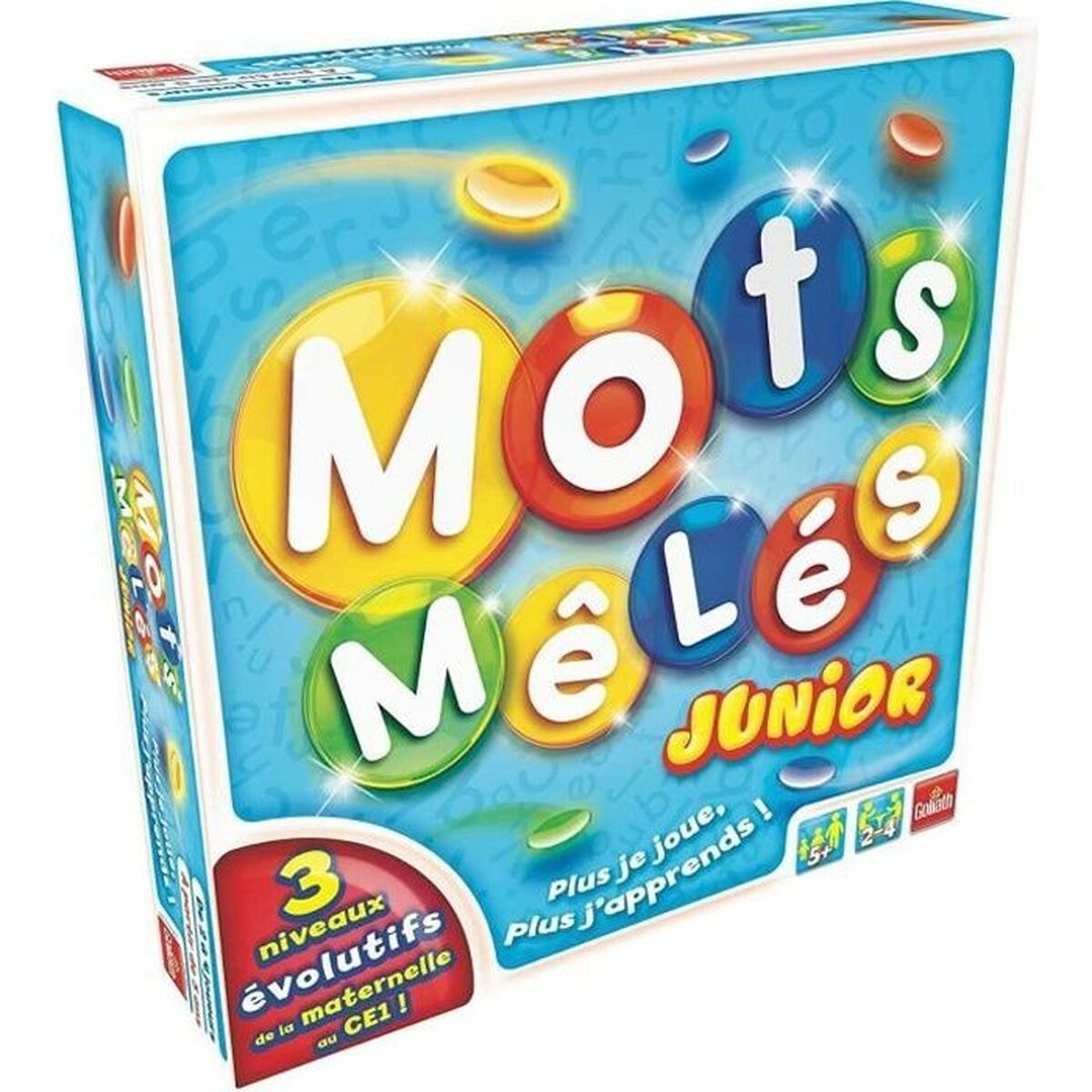 Joc de Masă Goliath Mots Mêlés Junior (FR) Roșu (Franceză) (1 Piese) - Jucarii si jocuri, Jocuri și accesorii