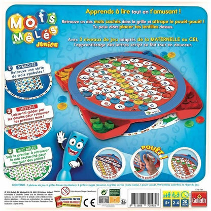 Joc de Masă Goliath Mots Mêlés Junior (FR) Roșu (Franceză) (1 Piese) - Jucarii si jocuri, Jocuri și accesorii
