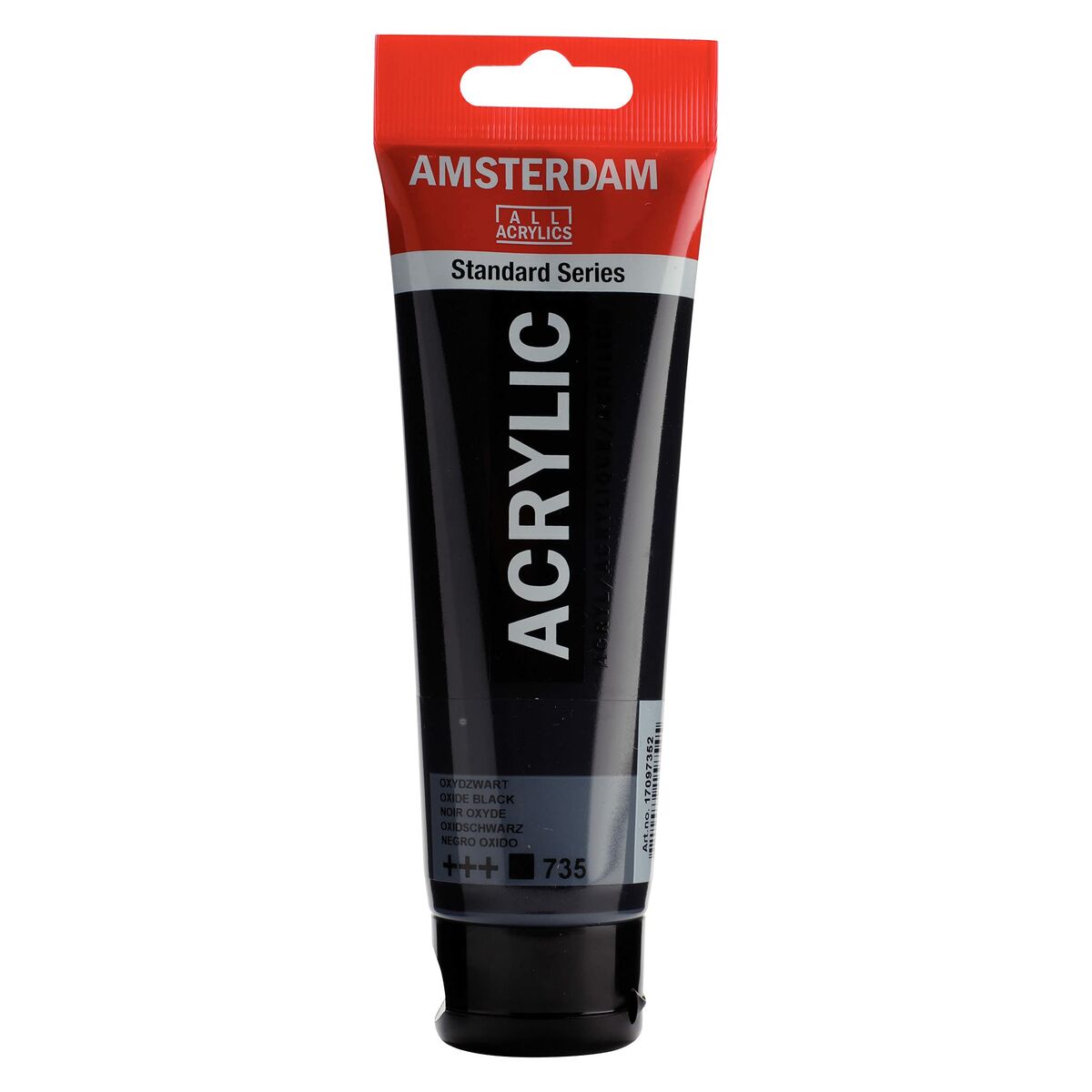 Vopsea acrilică Talens Amsterdam Negru 120 ml (3 Unități) - Birou și papetărie, Arte și Meserii