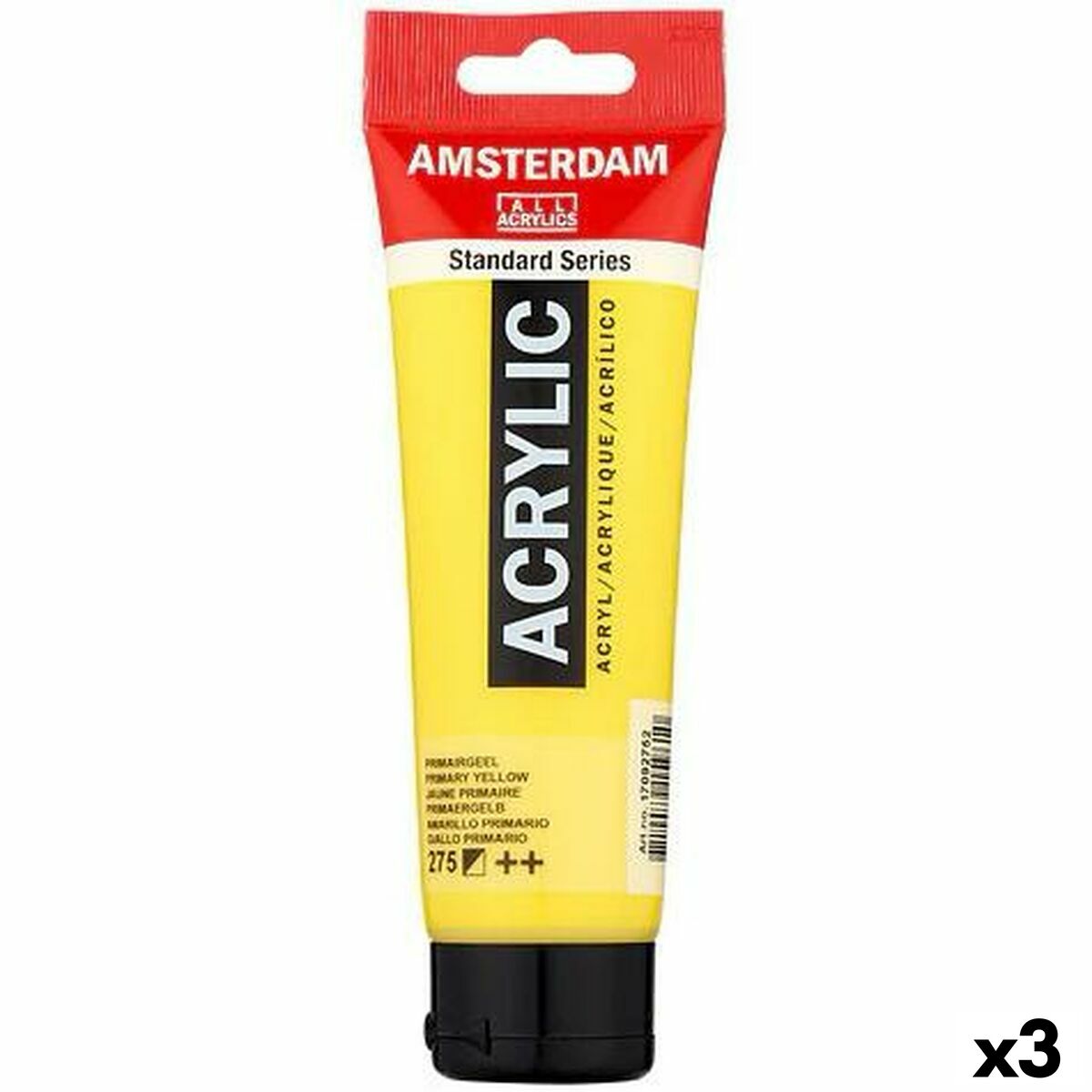 Vopsea acrilică Talens Amsterdam Galben 120 ml (3 Unități) - Birou și papetărie, Arte și Meserii