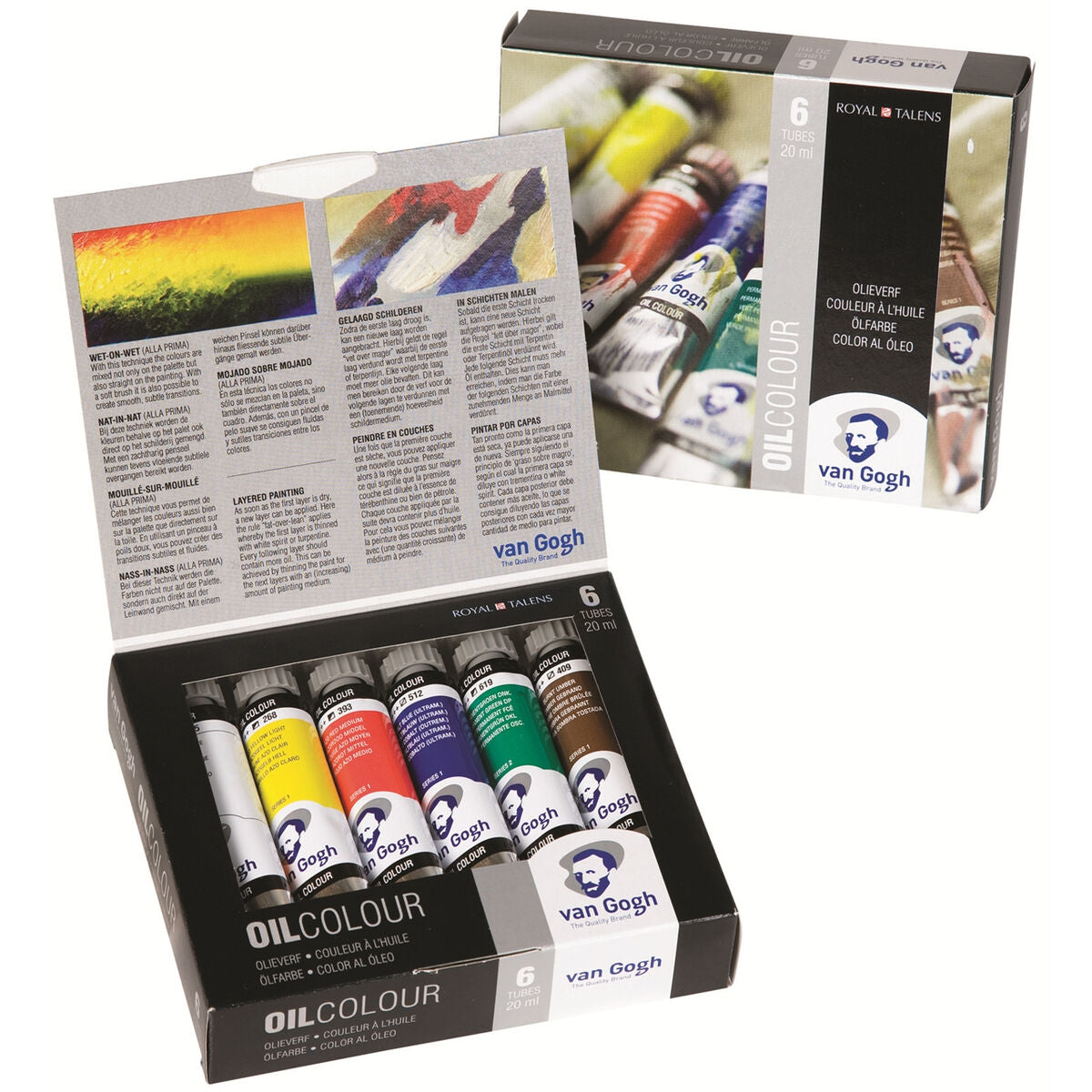 Set de pictură Talens Van Gogh Vopsea cu ulei Multicolor 200 ml - Birou și papetărie, Arte și Meserii