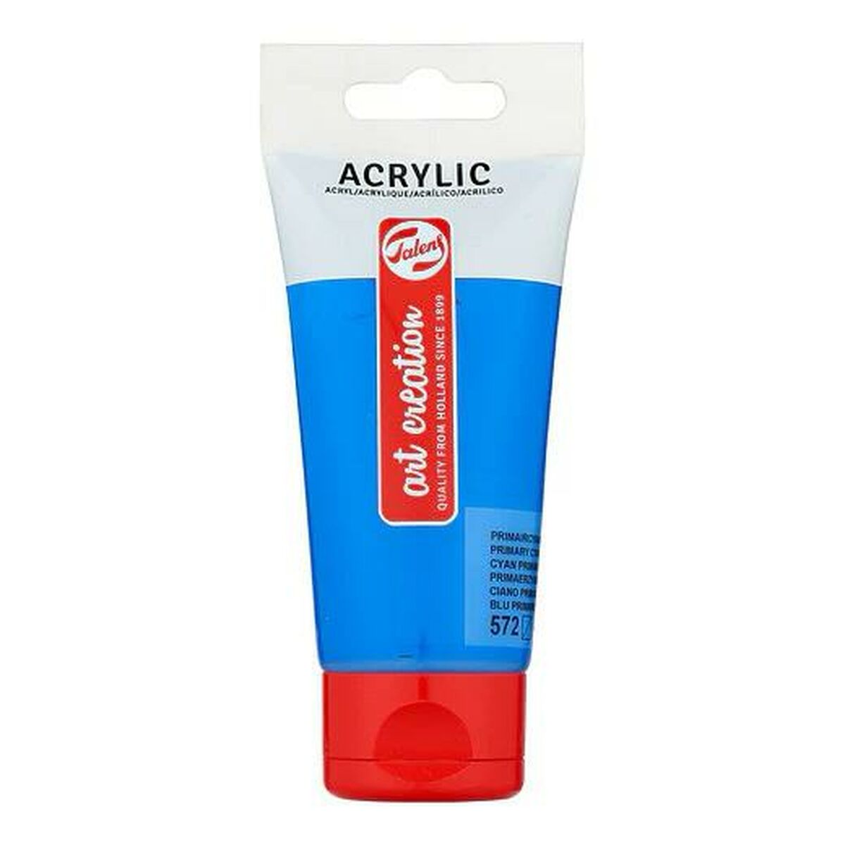 Vopsea acrilică Talens Art Creation Cyan 75 ml (3 Unități) - Birou și papetărie, Arte și Meserii