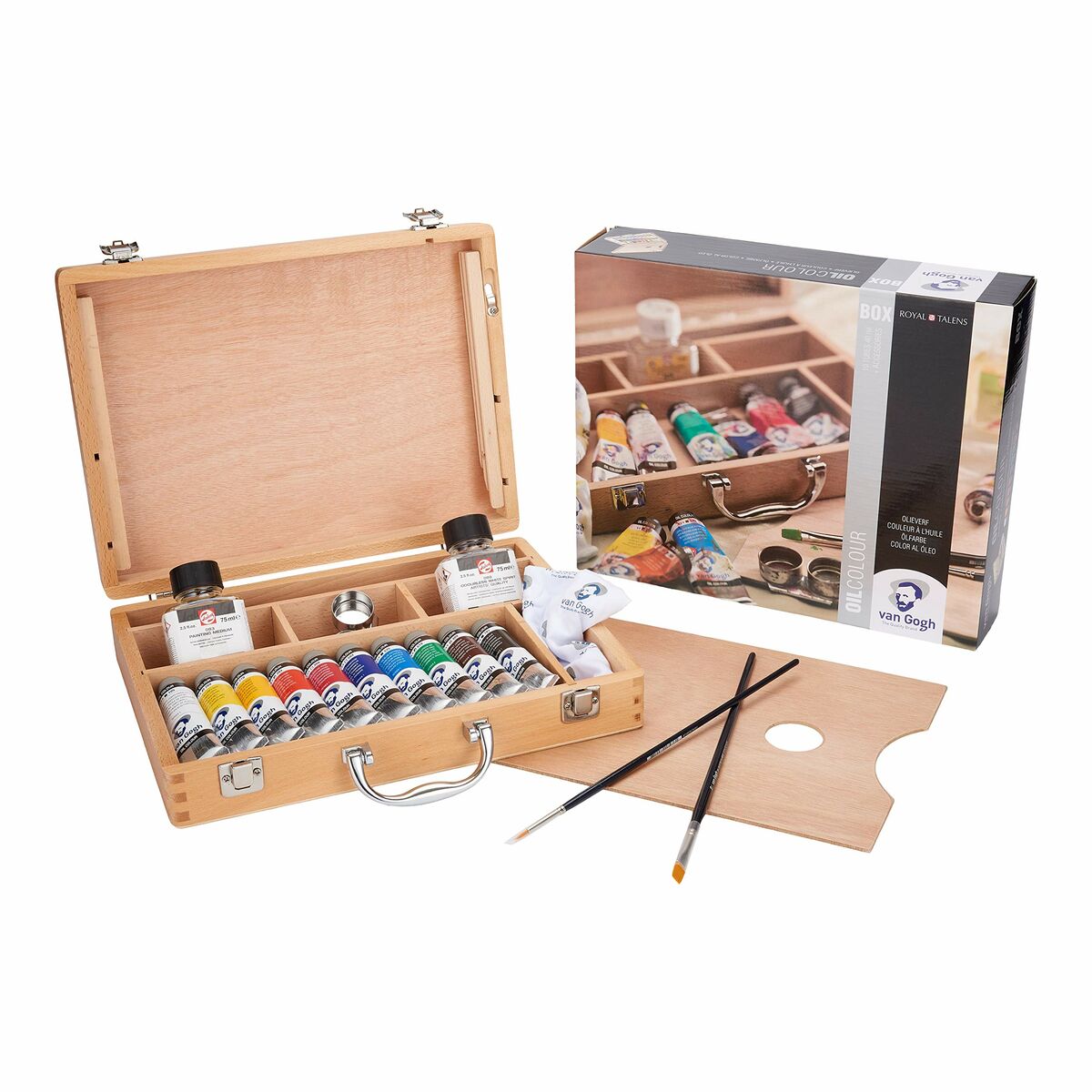 Set de pictură în ulei Talens Van Gogh Multicolor (2 Unități) - Birou și papetărie, Arte și Meserii