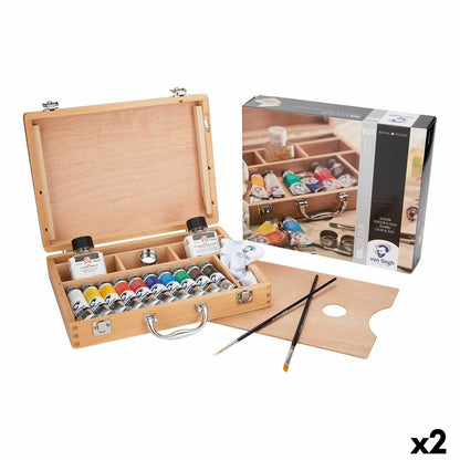 Set de pictură în ulei Talens Van Gogh Multicolor (2 Unități) - Birou și papetărie, Arte și Meserii