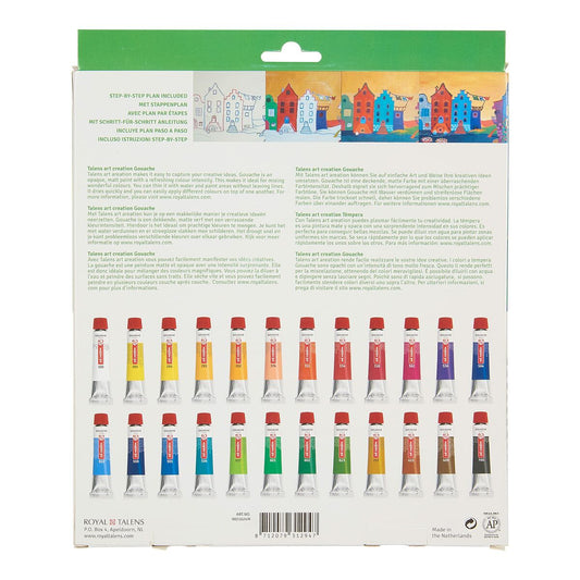 Tempera Talens Art Creation 24 Piese Multicolor 12 ml - Birou și papetărie, Arte și Meserii