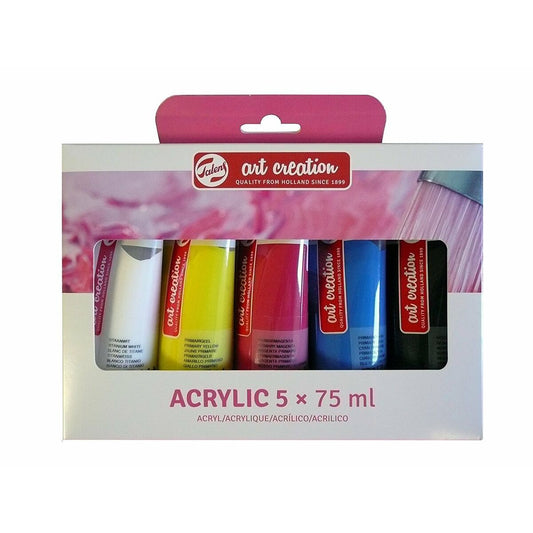 Set de pictură în acrilic Talens Art Creation Multicolor 75 ml 5 Piese - Birou și papetărie, Arte și Meserii