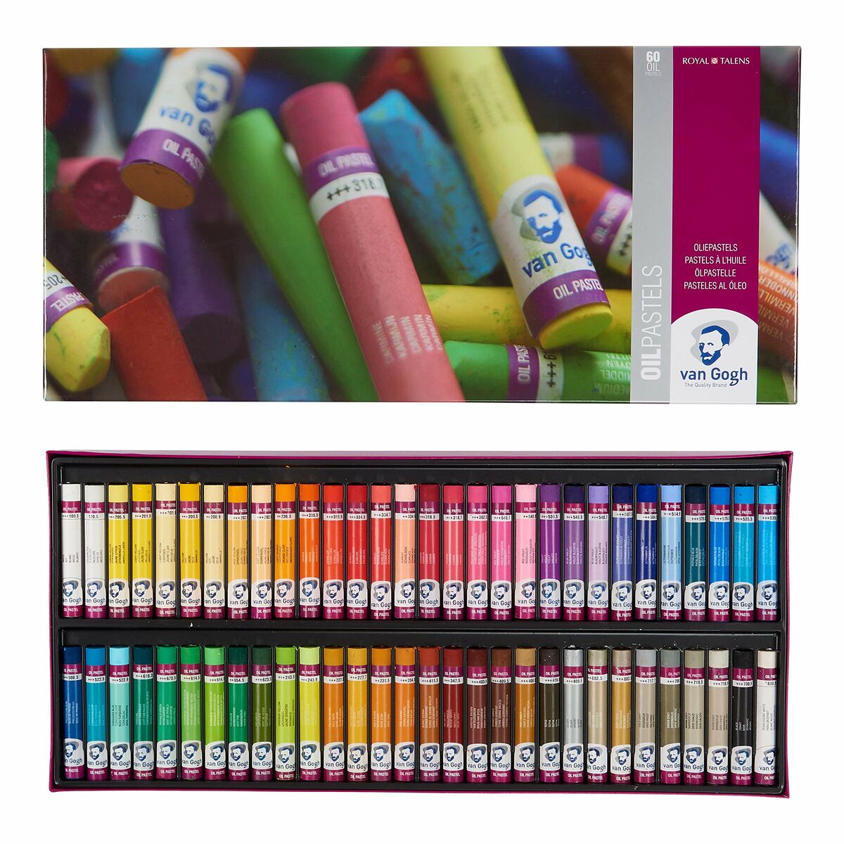 Set pentru desen Talens Art Creation Van Gogh Pasteluri de ulei Multicolor - Birou și papetărie, Arte și Meserii