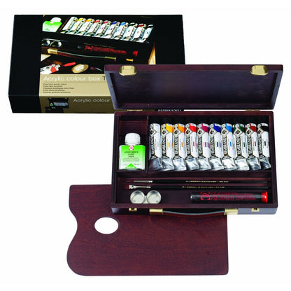 Set de pictură Talens Rembrandt Vopsea acrilică 15 Piese Multicolor 40 ml - Birou și papetărie, Arte și Meserii