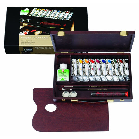 Set de pictură Talens Rembrandt Vopsea acrilică 15 Piese Multicolor 40 ml - Birou și papetărie, Arte și Meserii