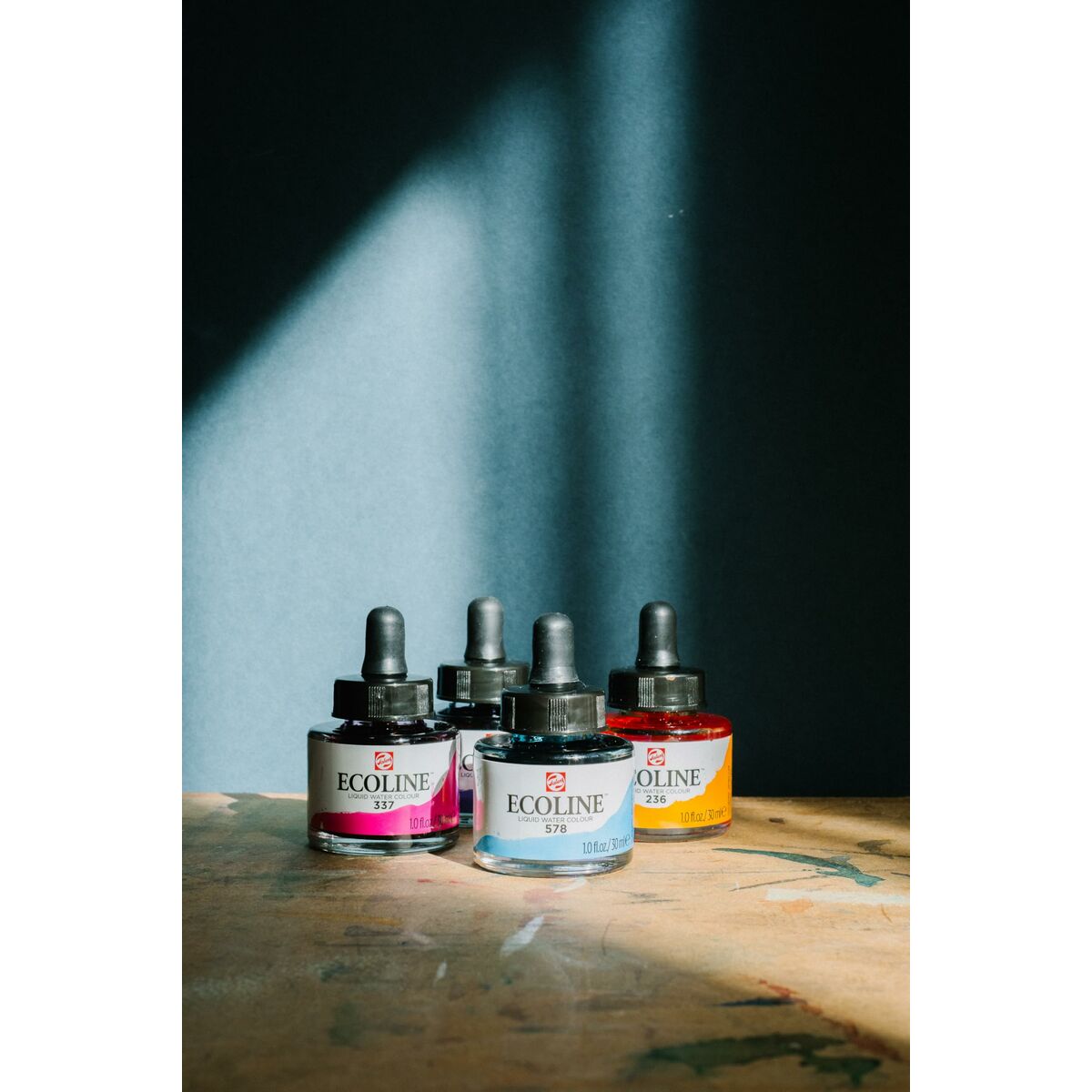 Acuarele Talens Ecoline Alb 30 ml (3 Unități) - Birou și papetărie, Arte și Meserii