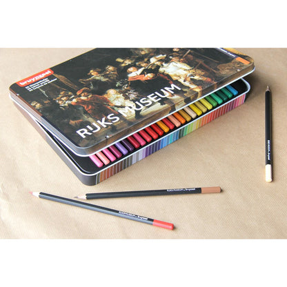 Creioane culori Bruynzeel La Ronda de Noche carcasă metalică Multicolor - Birou și papetărie, Arte și Meserii