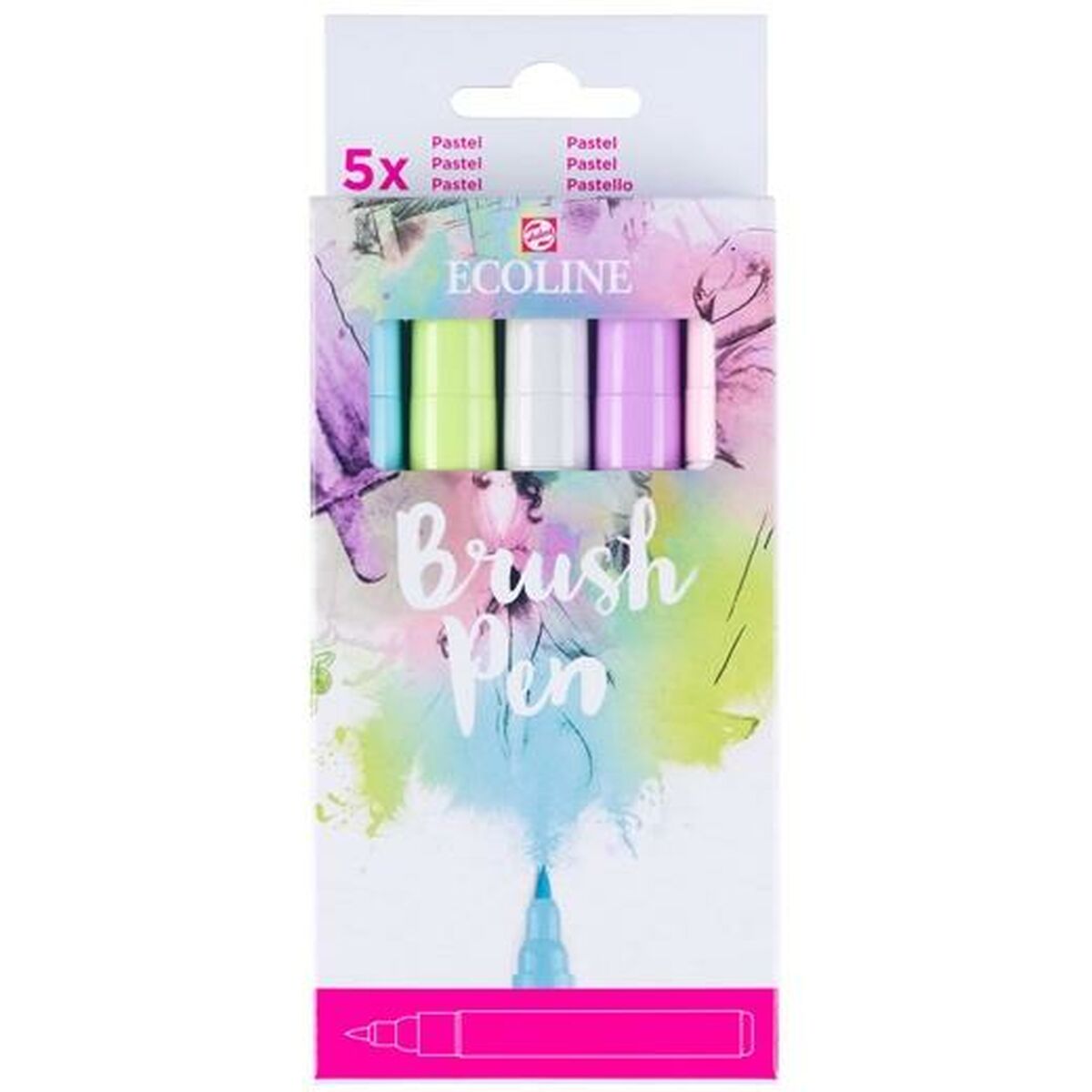 Set de Carioci Talens Ecoline Multicolor 5 Piese (3 Unități) - Birou și papetărie, Pixuri, creioane și articole de scris