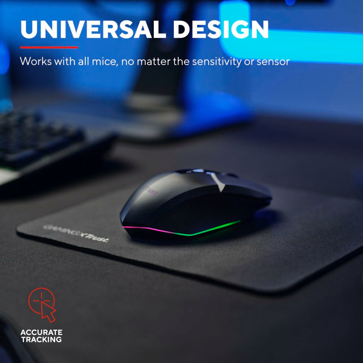 Covoraș Gaming Trust 21567 GXT754 Negru - Tehnică de calcul, Accesorii